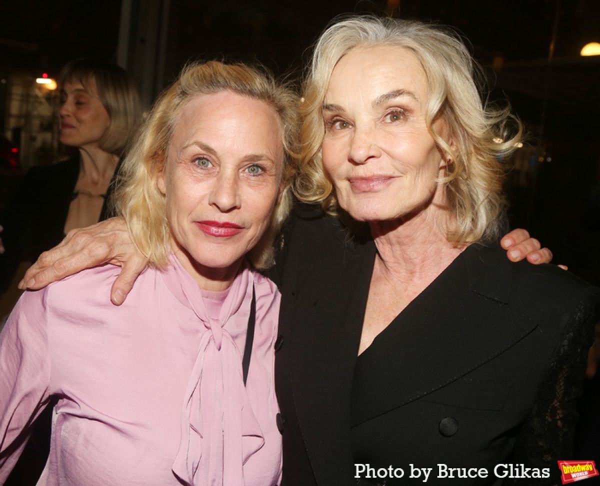Patricia Arquette and Jessica Lange at 