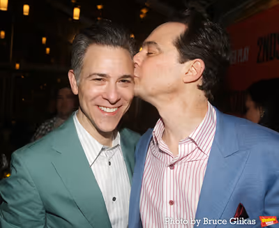 Todd Spiewak and Jim Parsons Photo