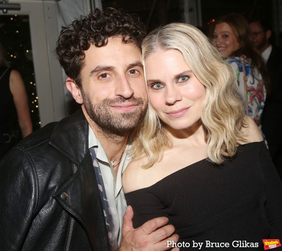 Brandon Uranowitz and Celia Keenan-Bolger at 