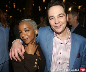 Kara Young and Jim Parsons Photo