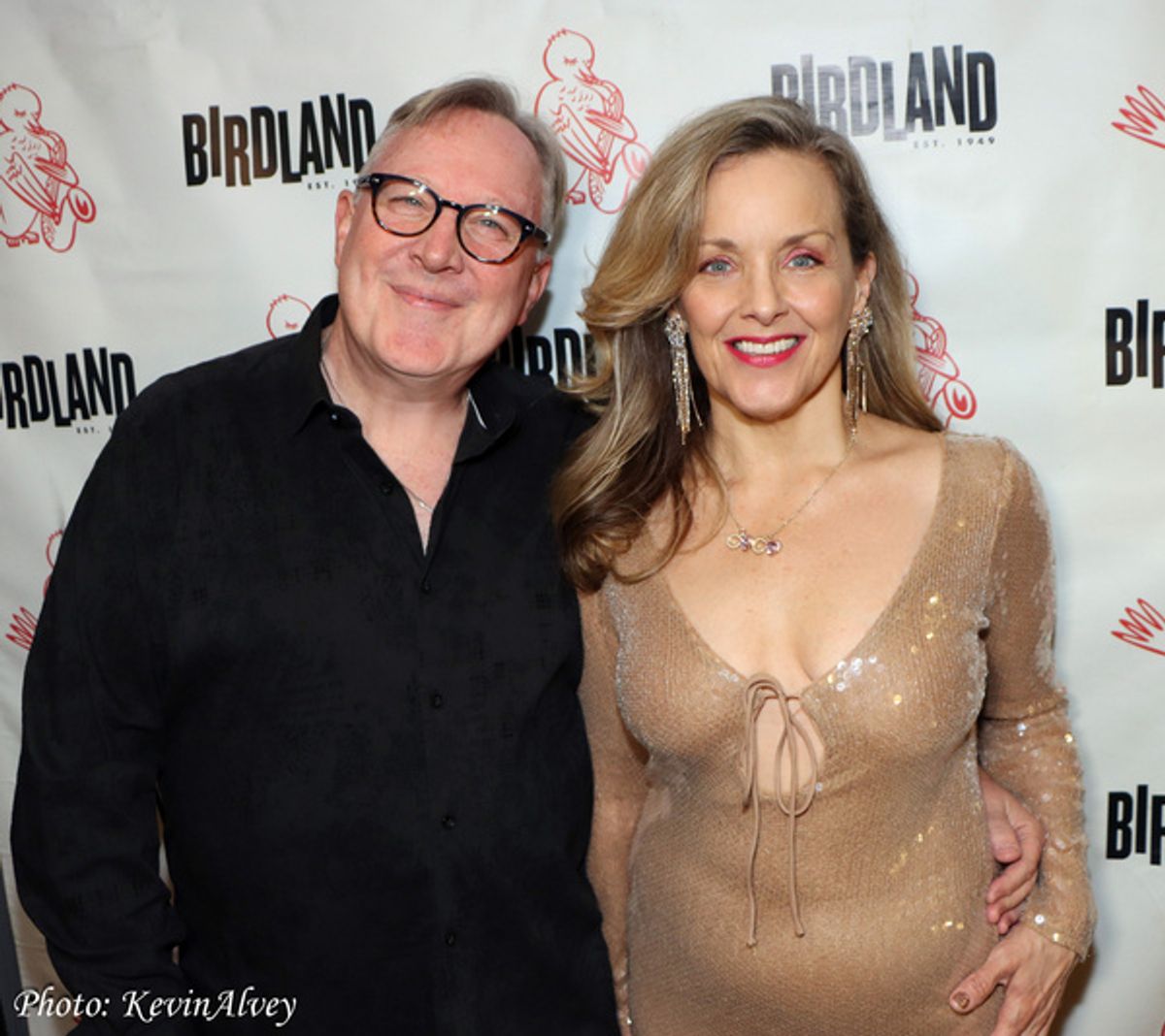 John McDaniel, Alice Ripley at 