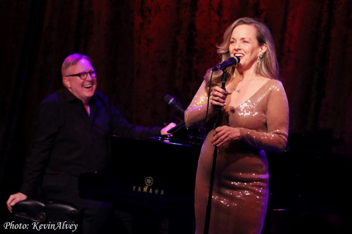 John McDaniel, Alice Ripley at 