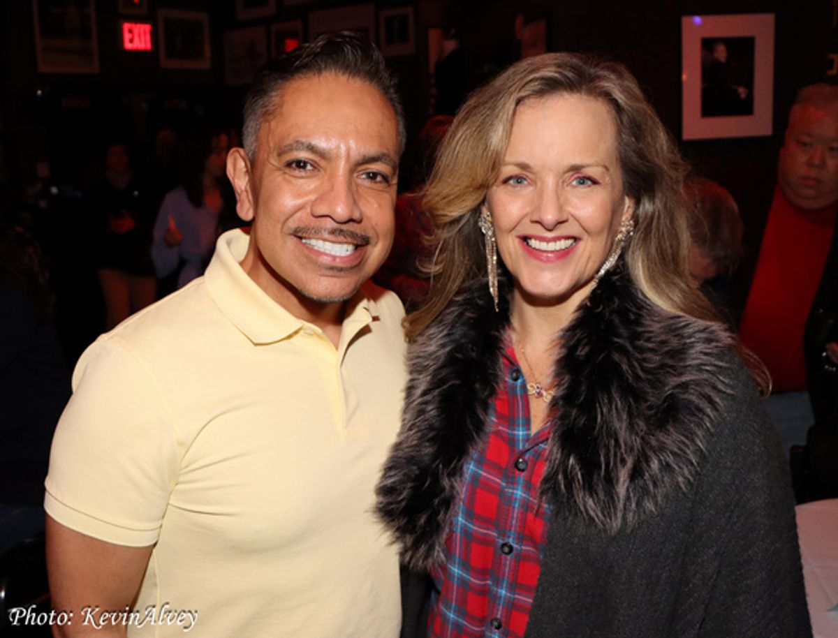 David Bedella, Alice Ripley at 