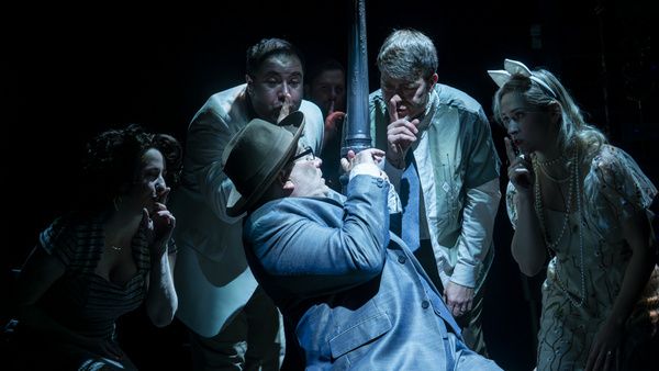 David C. Mitchell and Cast Photo