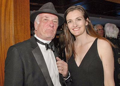 Emeritus board member Stephen Hamilton and Gala committee chair Lex Hamilton Photo