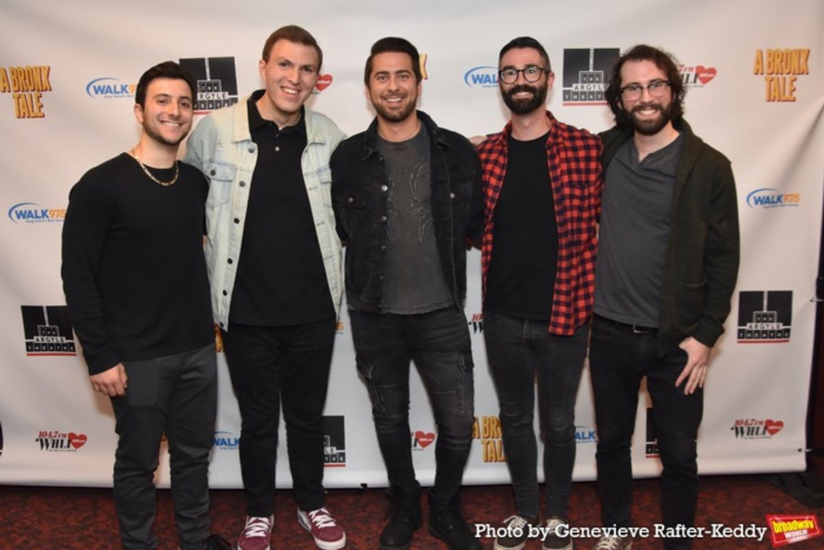 Jonathan Brenner with band members Nick Nassimo (Reeds), Andrew Warren (Drums), Ricky Enderle (Bass) and Ethan Hack-Chabot (Guitar) at 