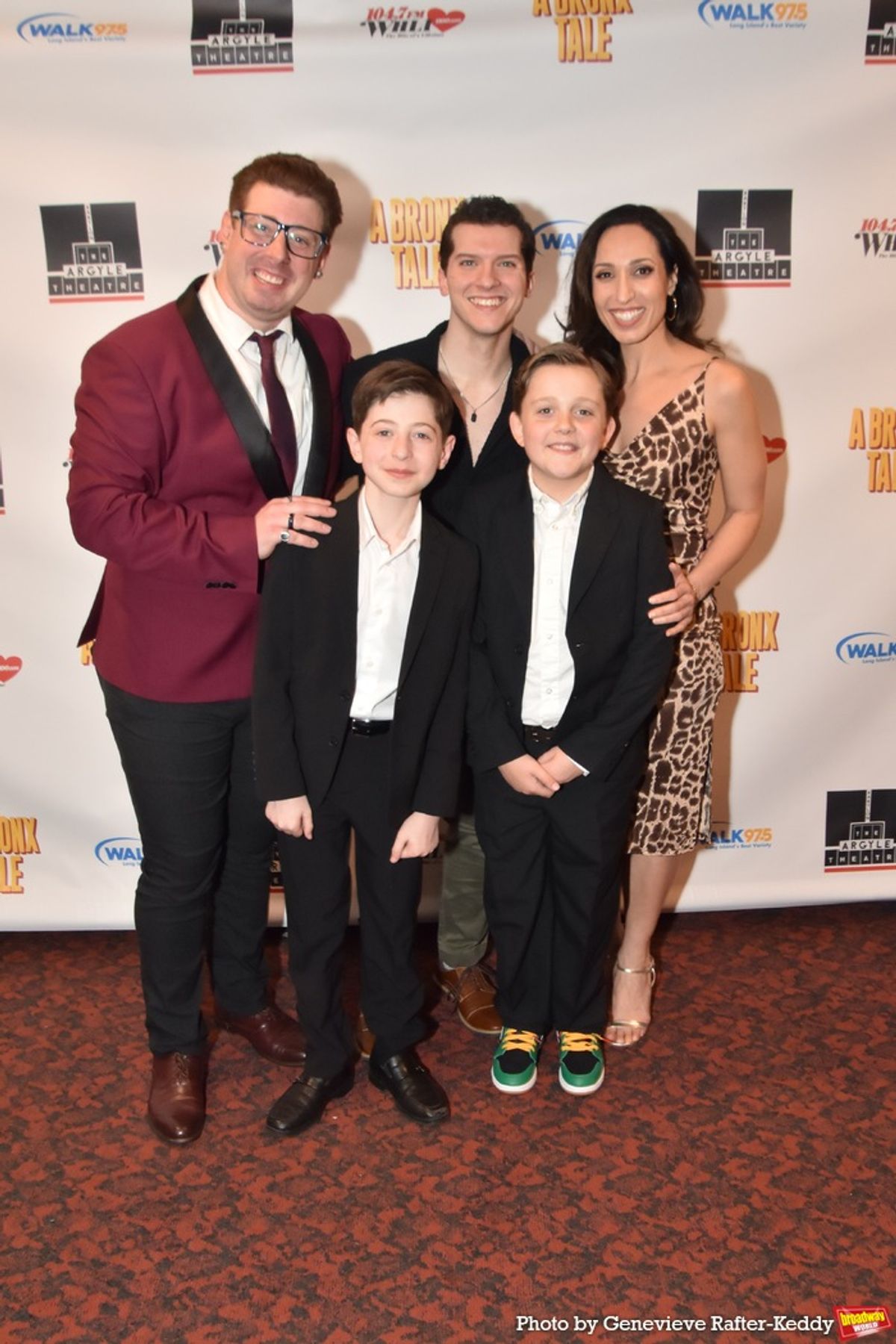 Chris Mauro, Michael Deaner, Christian Musto, Oliver Cirelli and Daria DeGaetano at 