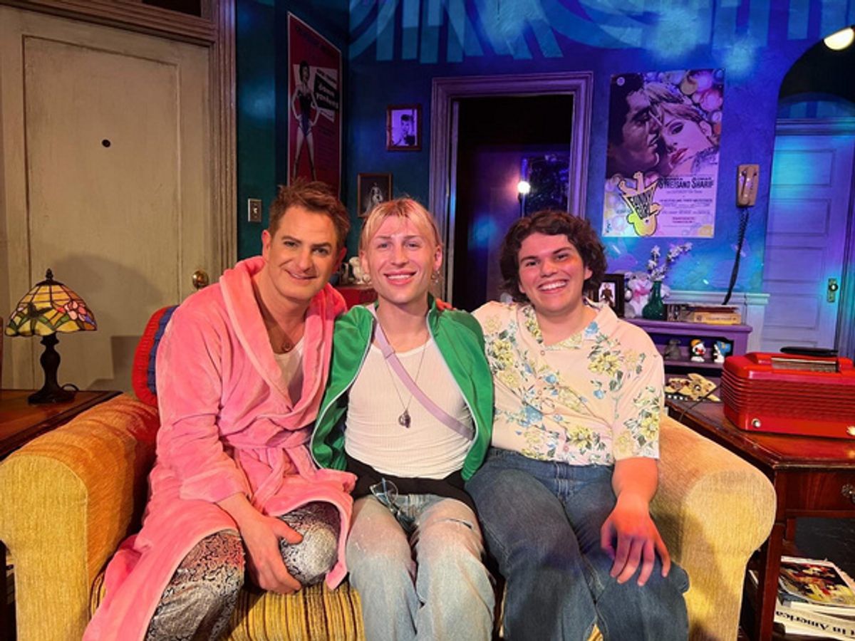 Jamison Stern, Amanda Tori Meating, and Elliot Colahan at 