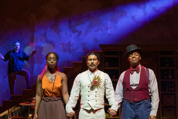 Eduardo Robledo, Ariel Brown, Quetzal Guerrero and Ric?key Pageot  Photo by Grettel C Photo