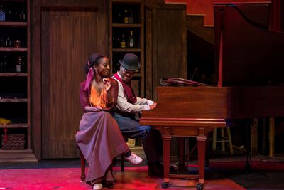 Ariel Brown and Ric?key Pageot  Photo by Grettel Cortes Photography Photo