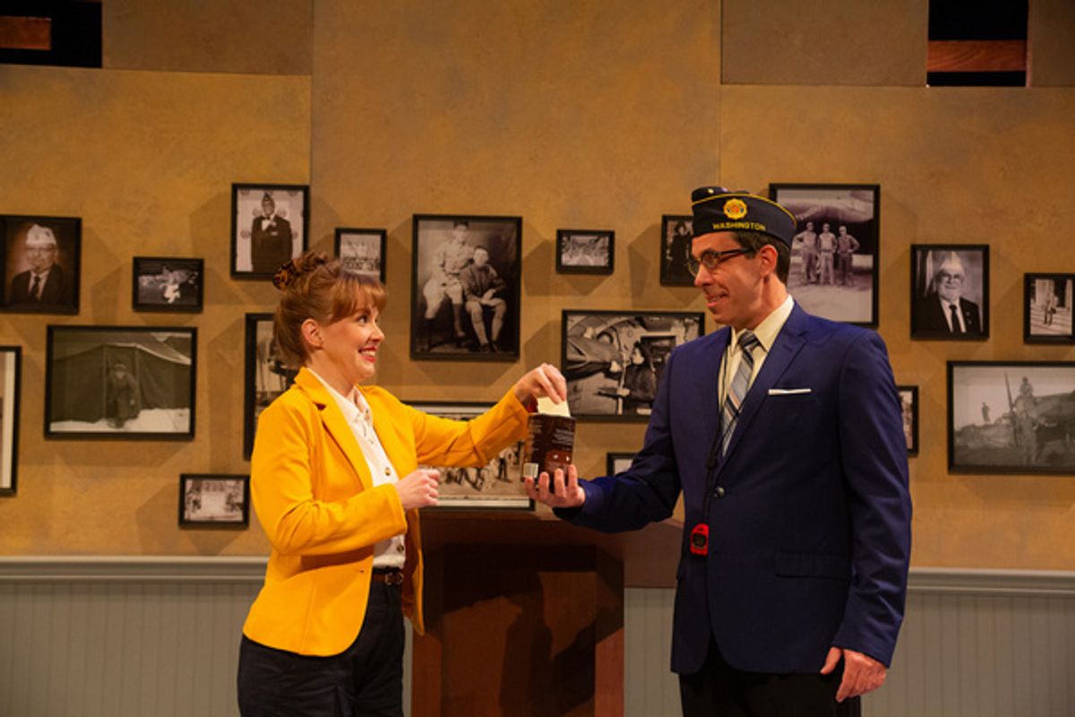 Kelley Dorney and Tom Trudgeon  Photo by Kayte Deioma at 