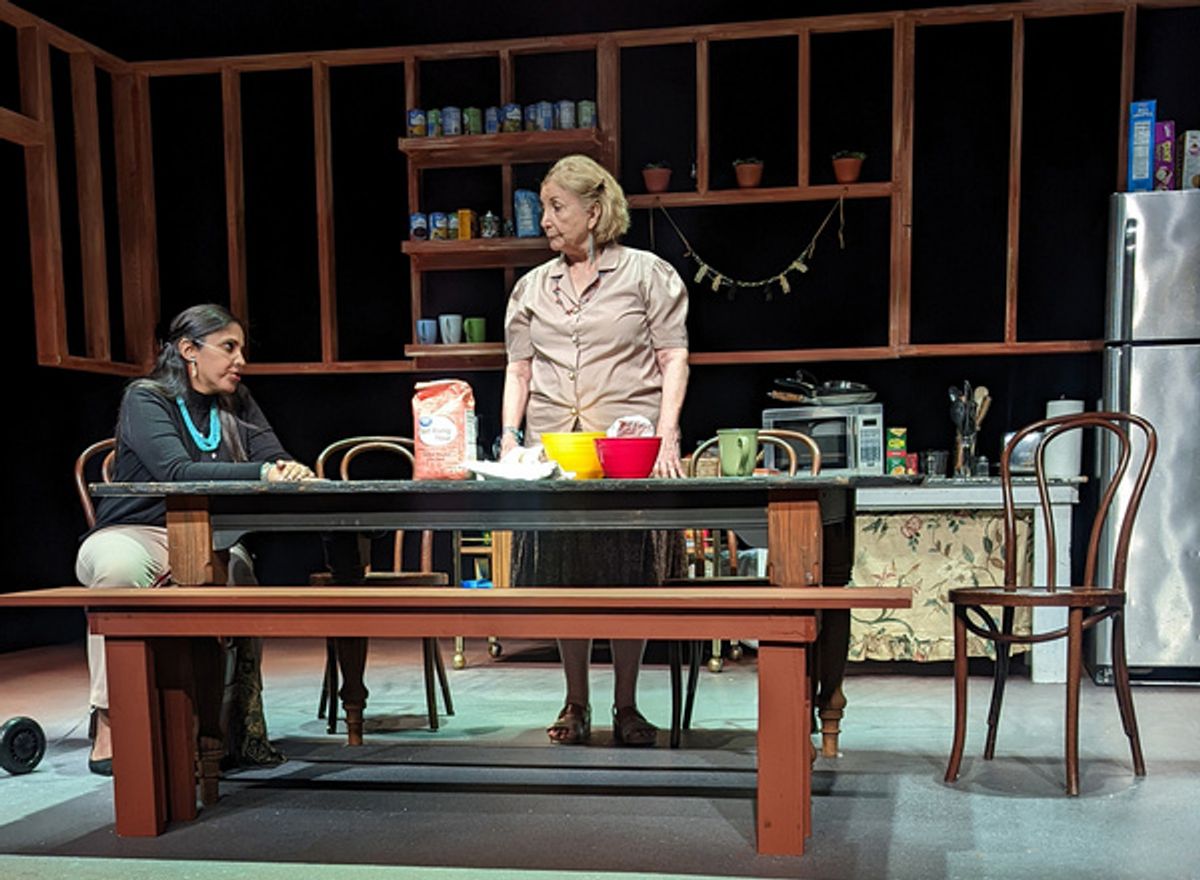 Elizabeth Rolston & Dawn Jamieson in The Frybread Queen. Photo by Marlene Flores. at 