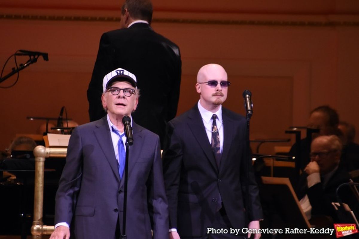 Art Garfunkel and Art Garfunkel Jr. at 