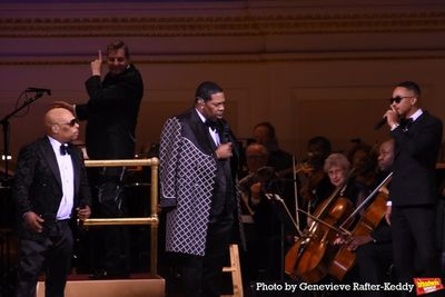 October Landon, Busta Rhymes and Spliff Star Photo