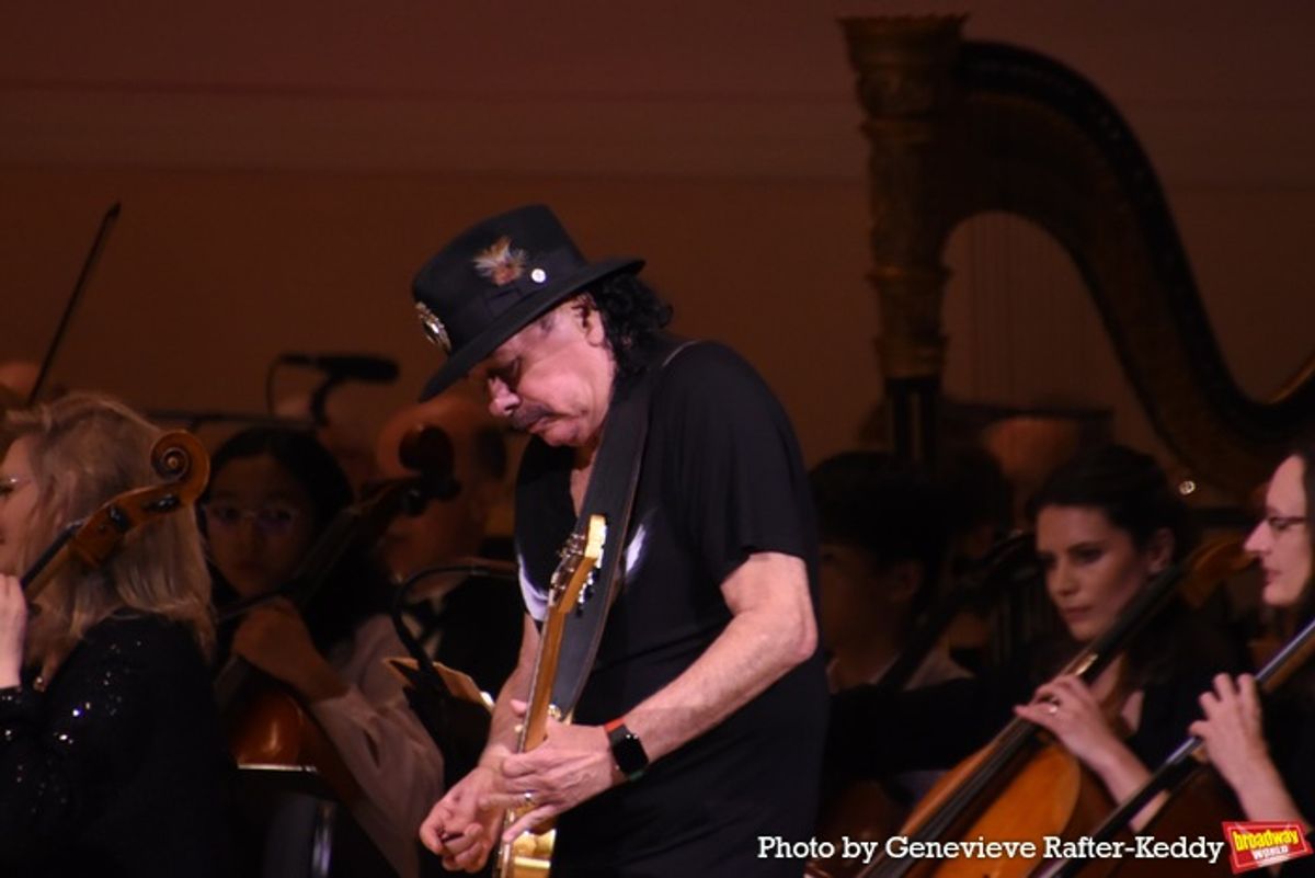Carlos Santana at 