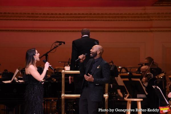 Shoshana Bean and Brandon Victor Dixon Photo
