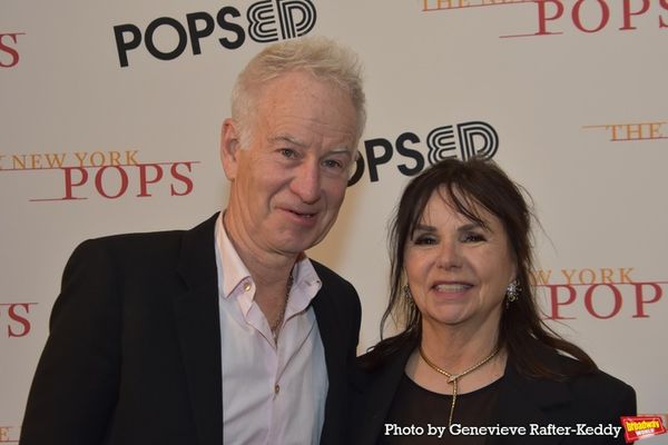 John McEnroe and Patty Smyth Photo