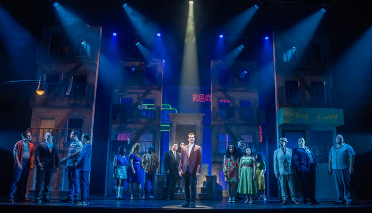 Christian Musto and cast at 