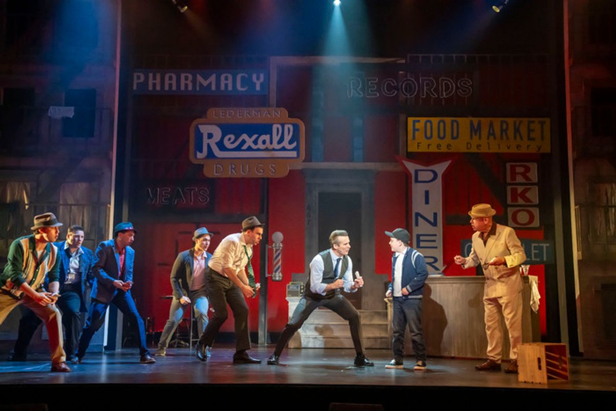 Luke Darnell, Oliver Cirelli and cast at 