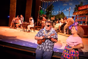 J.D. played by Patrick J. Stanley, left and Marley, played by Alexis Medina @ BroadwayWorld J.D. played by Patrick J. Stanley, left and Marley, played by Alexis Medina Photo