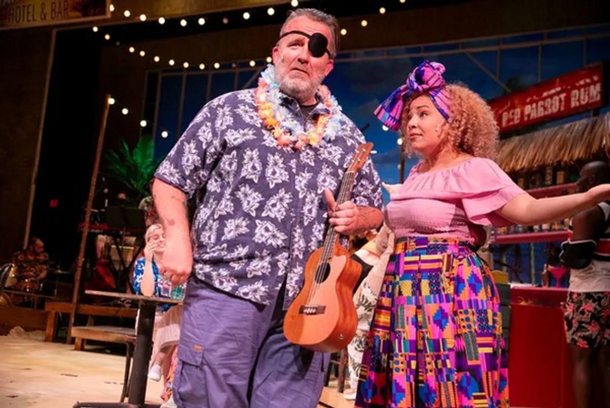 J.D. played by Patrick J. Stanley, left and Marley, played by Alexis Medina at 