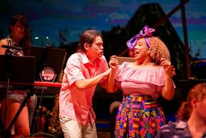 Tully, played by Christian Gonzales, and Marley, played by Alexis Medina   Photo