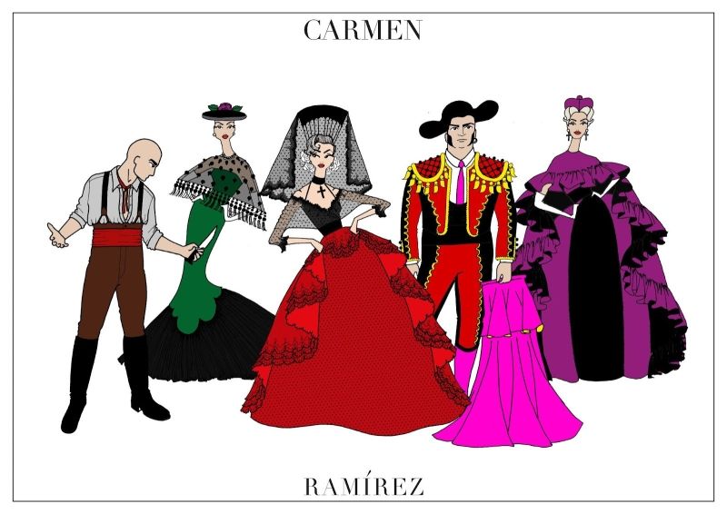 Set in the World of Haute Couture, BIZET'S CARMEN Opens at Theatro Municipal de Sao Paulo  Image