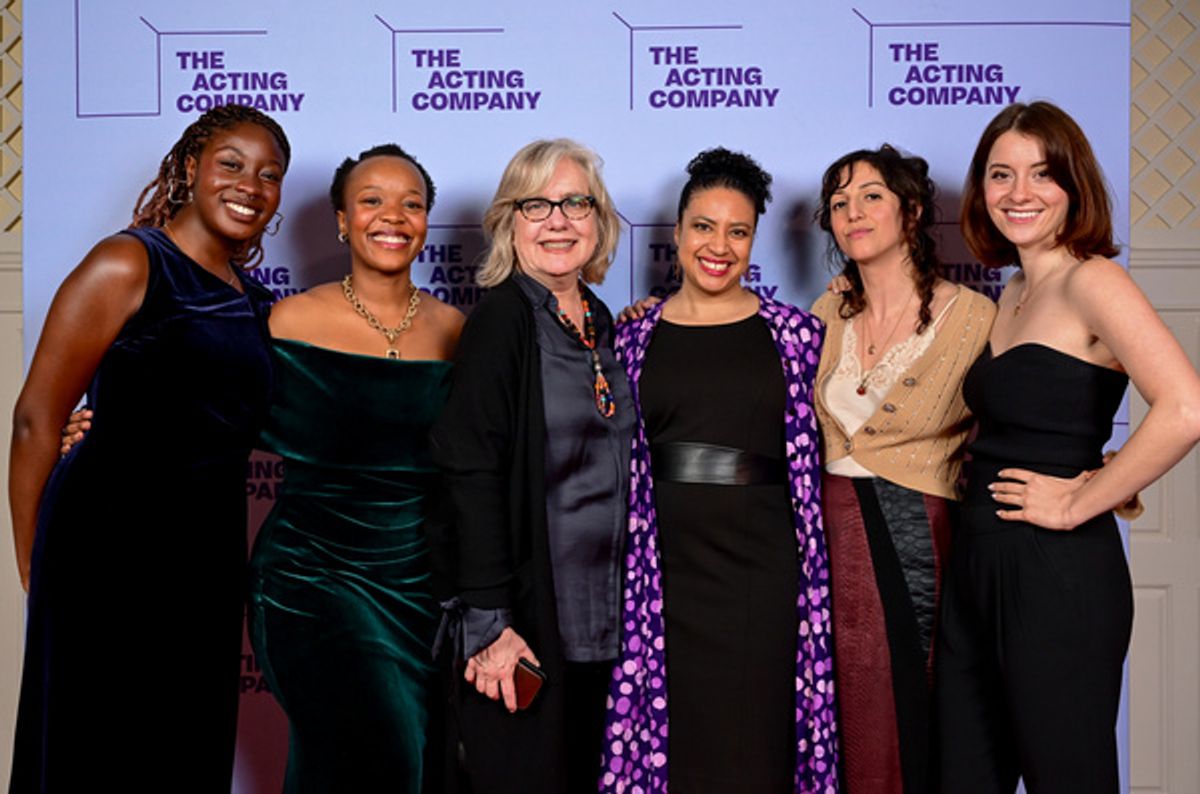 Abiola Obatolu, Zamo Mlengana, Lisa Peterson, Masi Asare, Layla Khoshnoudi and Anya Whelan Smith at 