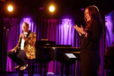 Kevin Winebold with Hailey Sweeney (Flamingo Interpreting) Photo