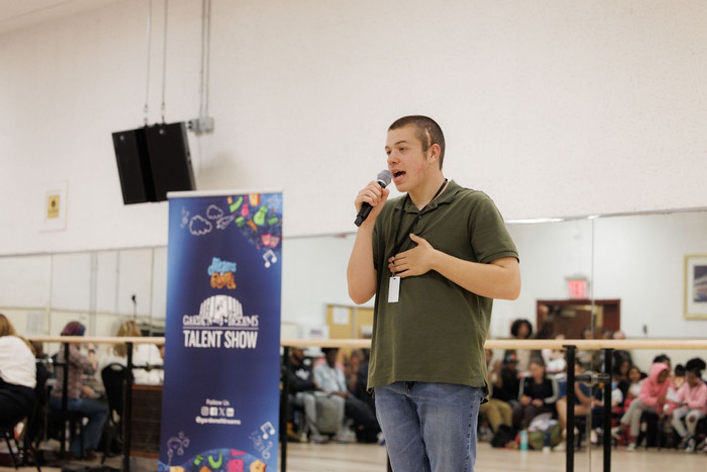 Photos: Chris Jackson and Christina Sajous Drop In On the Talented Kids Of the 2024 GARDEN OF DREAMS Talent Show Photos: Chris Jackson and Christina Sajous Drop In On the Talented Kids Of the 2024 GARDEN OF DREAMS Talent Show Image