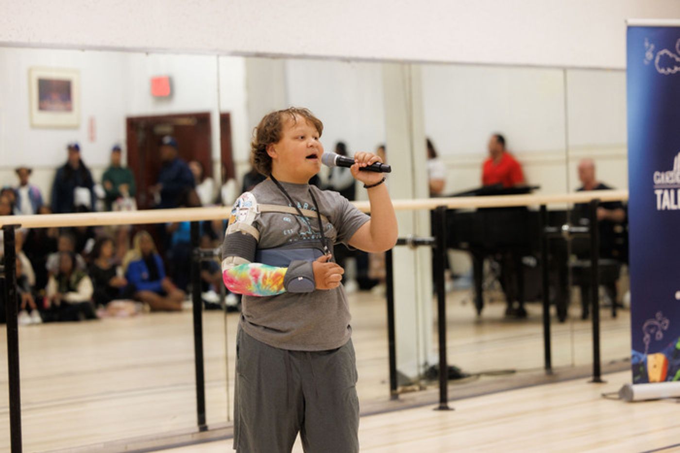 Photos: Chris Jackson and Christina Sajous Drop In On the Talented Kids Of the 2024 GARDEN OF DREAMS Talent Show Photos: Chris Jackson and Christina Sajous Drop In On the Talented Kids Of the 2024 GARDEN OF DREAMS Talent Show Image