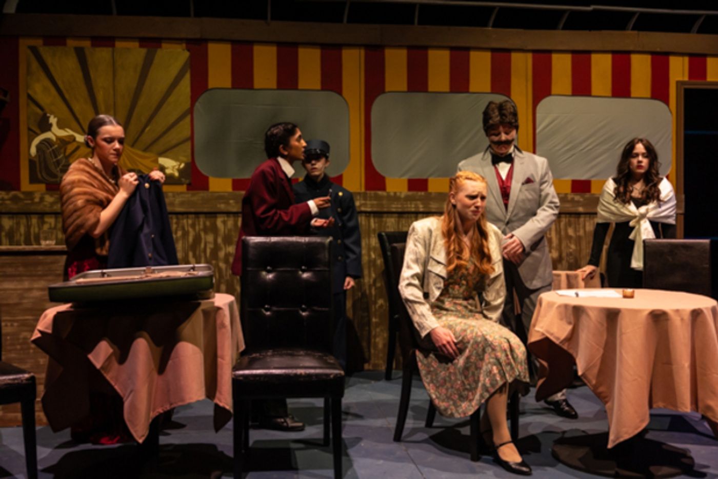 Photos: First look at Dublin Jerome High School Drama Club presents MURDER ON THE ORIENT EXPRESS Photos: First look at Dublin Jerome High School Drama Club presents MURDER ON THE ORIENT EXPRESS Image