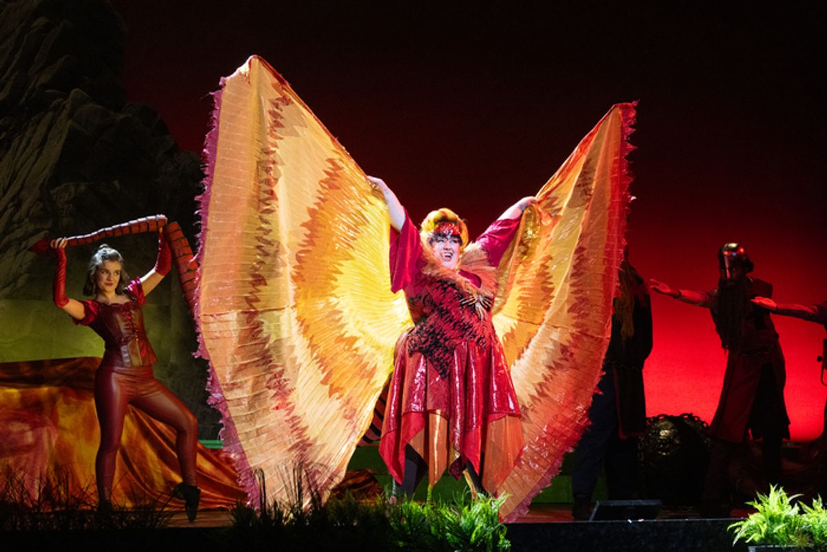 Tori Kocher as Dragon in Shrek The Musical at 