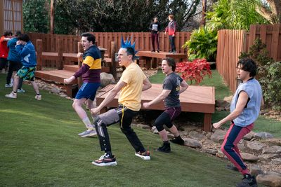 Gianni DeCenzo, Jacob Bertrand, Tanner Buchanan, and Xolo Maridueña Photo
