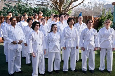 Khalil Everage, Nathaniel Oh, Griffin Santopeitro, Owen Morgan, Mary Mouser, Aedin Mi Photo