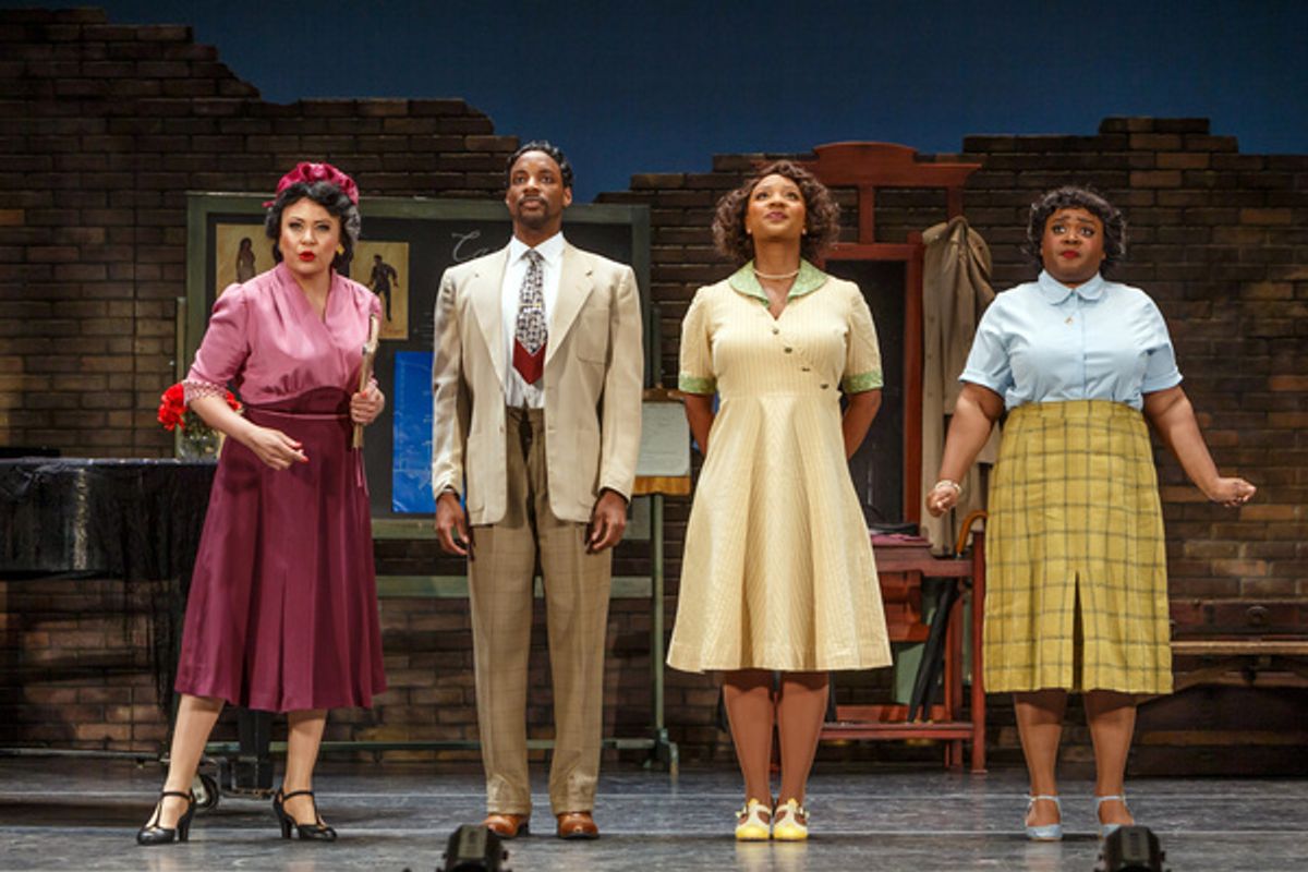 Alyson Cambridge, Christian Mark Gibbs, Mero  Khalia Adeeb, and Jazmine Olwalia at 