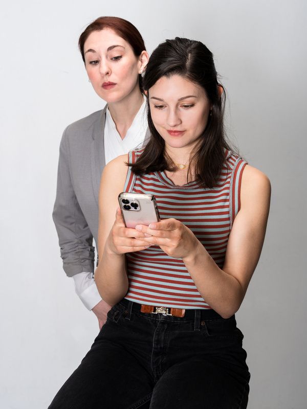 Megan Magee  & Amber Gatlin. Photo by John Robert Hoffman. Photo