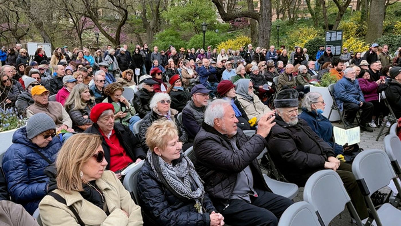 Photos: Inside NYC's Annual Commemoration Of The Warsaw Ghetto Uprising Photos: Inside NYC's Annual Commemoration Of The Warsaw Ghetto Uprising Image