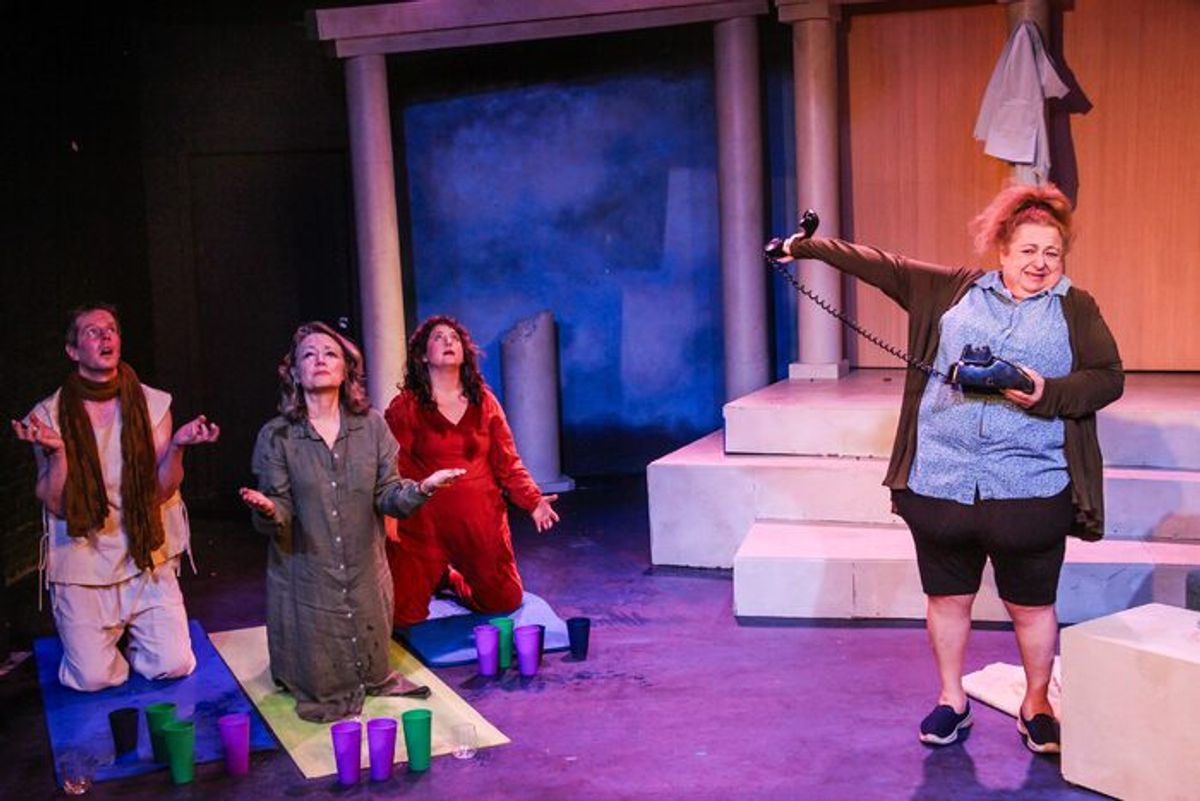 Ron Morehouse, Lisa Clifton, Cat Davis, and Gabby Sanalitro at 