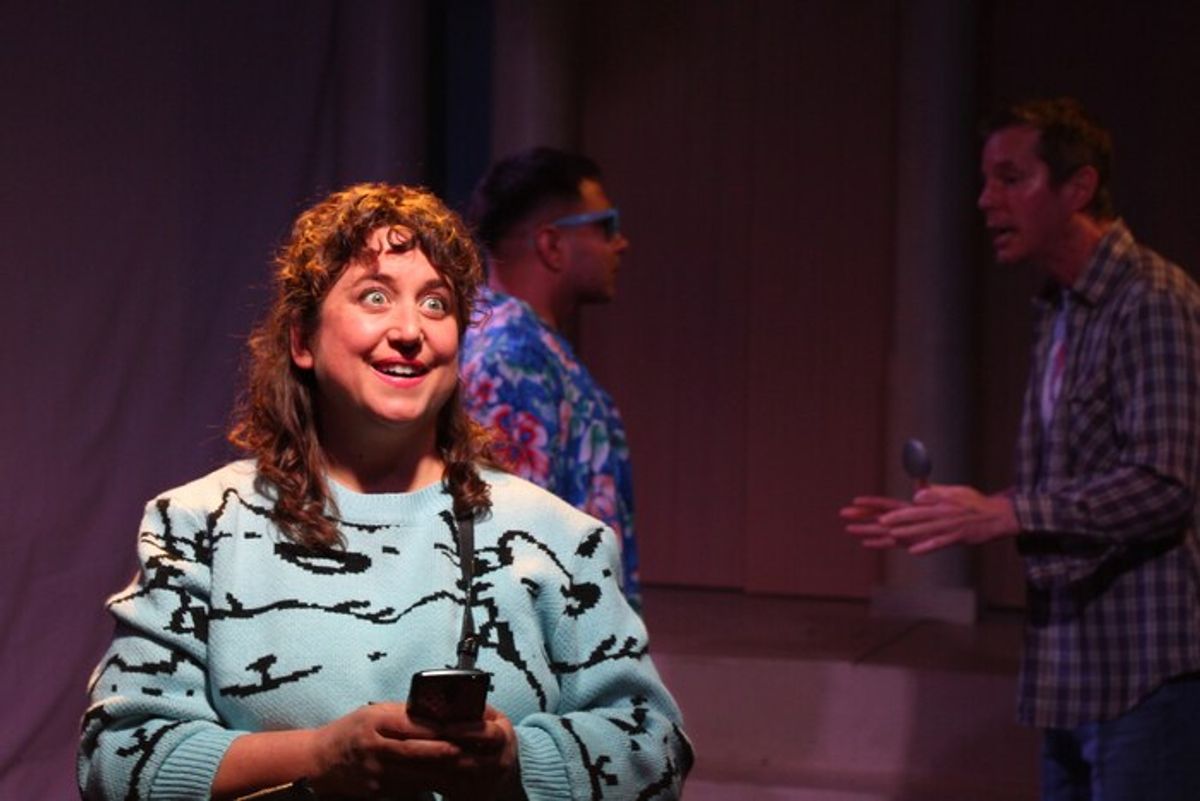 Cat Davis, Henry Cruz and Ron Morehouse  at 