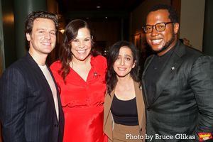 Jonathan Groff, Lindsay Mendez, Lila Neugebauer and Branden Jacobs-Jenkins Photo