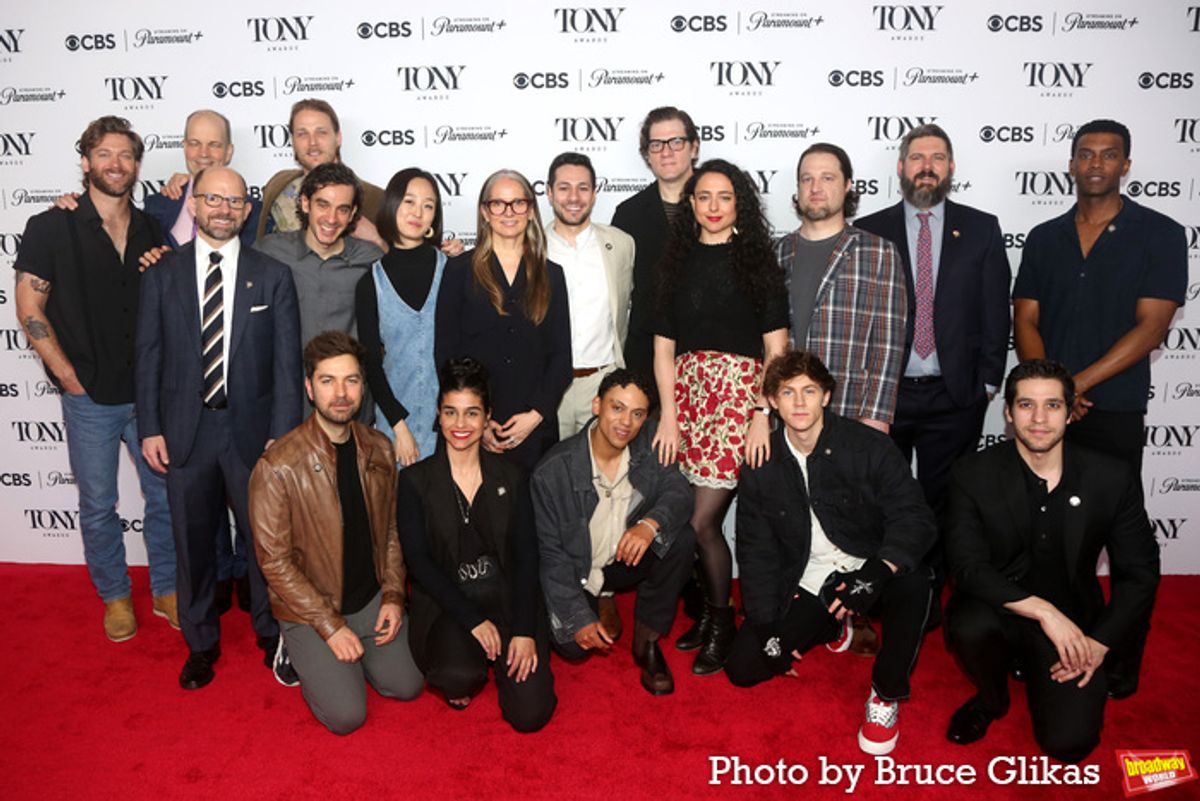 'The Outsiders' Jonathan Clay, Hank Unger, Matthew Rego, Zach Chance, Justin Levine, Hana S. Kim, Tatiana Kahvegian, Jeff Kuperman, Sky Lakota-Lynch, Adam Rapp, Danya Taymor, Brody Grant, Matt Hinkley, Rick Kuperman and Joshua Boone at 
