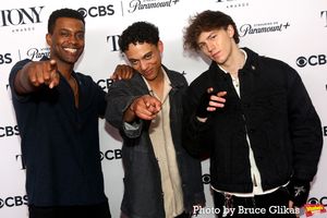 Joshua Boone, Sky Lakota-Lynch and Brody Grant Photo