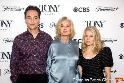 Jim Parsons, Jessica Lange and Celia Keenan-Bolger  Photo