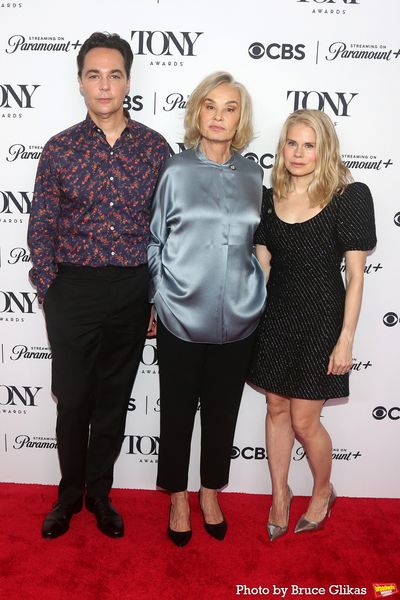 Jim Parsons, Jessica Lange and Celia Keenan-Bolger  Photo