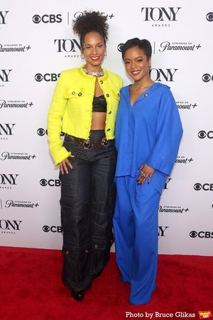 Alicia Keys and Maleah Joi Moon  Photo