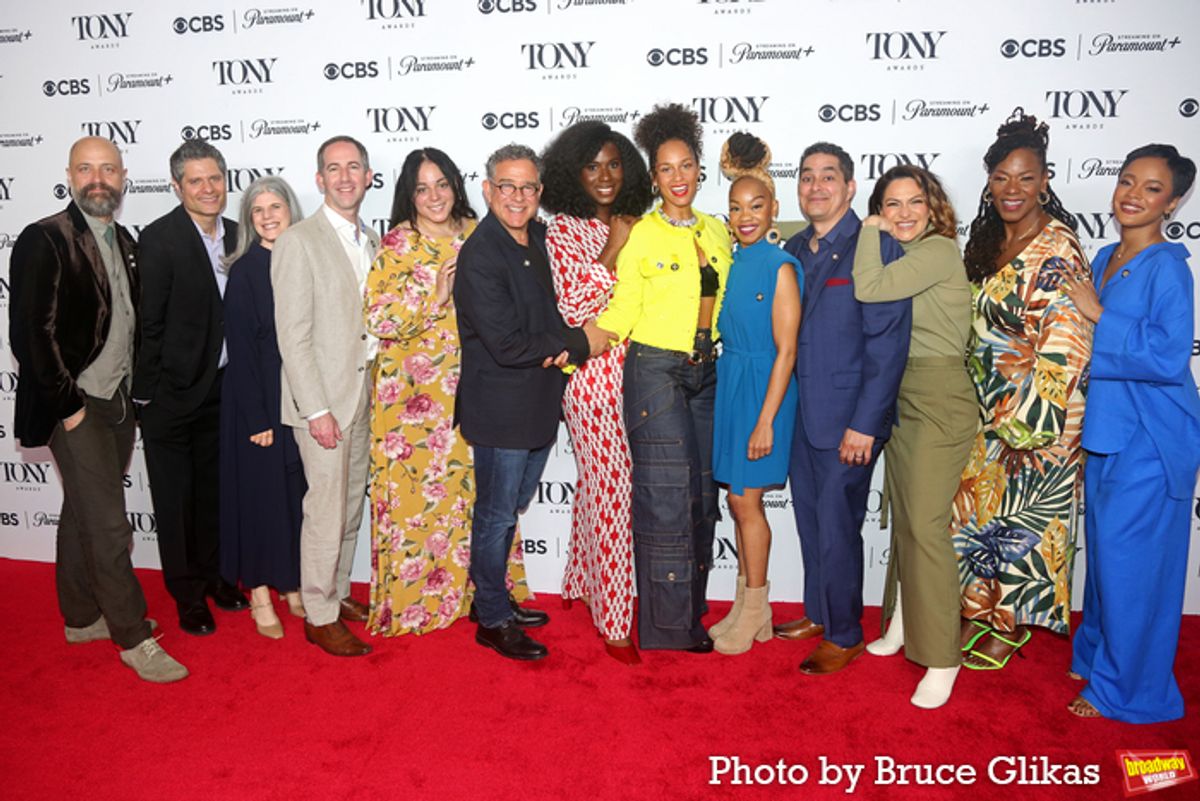 Peter Nigrini, Tom Kitt, Aaron Lustbader, Michael Greif, Dede Ayite, Alicia Keys, Camille A. Brown, Kristoffer Diaz, Shoshana Bean, Kecia Lewis and Maleah Joi Moon  at 