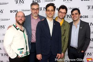 Orin Wolf, Greg Nobile, Justin Peck, Timo Andres and Brandon Stirling Baker Photo