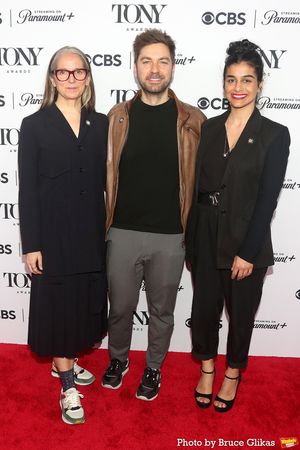 ''The Outsiders'' Christine Jones, Brett J. Banakis and Tatiana Kahvegian Photo