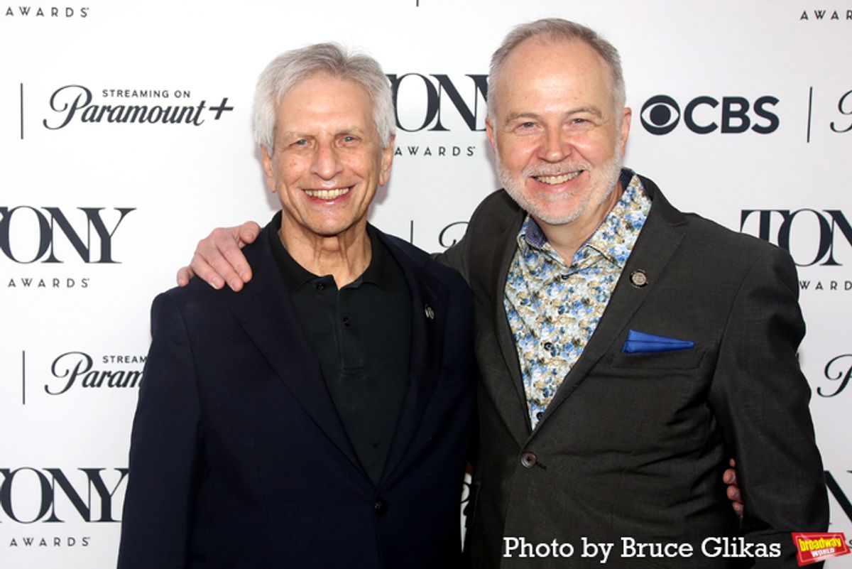 'Tommy' Ira Pittelman and Stephen Gabriel at 